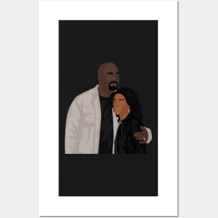 Wade & Luna Grey | The Rookie Posters and Art